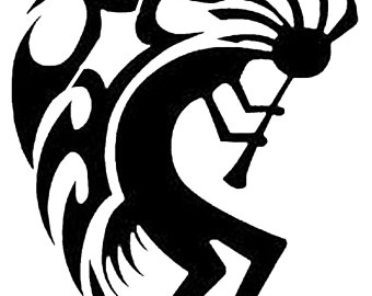 340x270 kokopelli drawing etsy