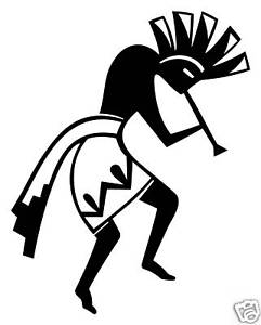 241x300 kokopelli tribal vinyl decal sticker art southwestern ebay
