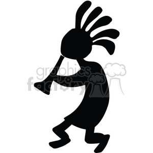 300x300 kokopelli royalty free clipart