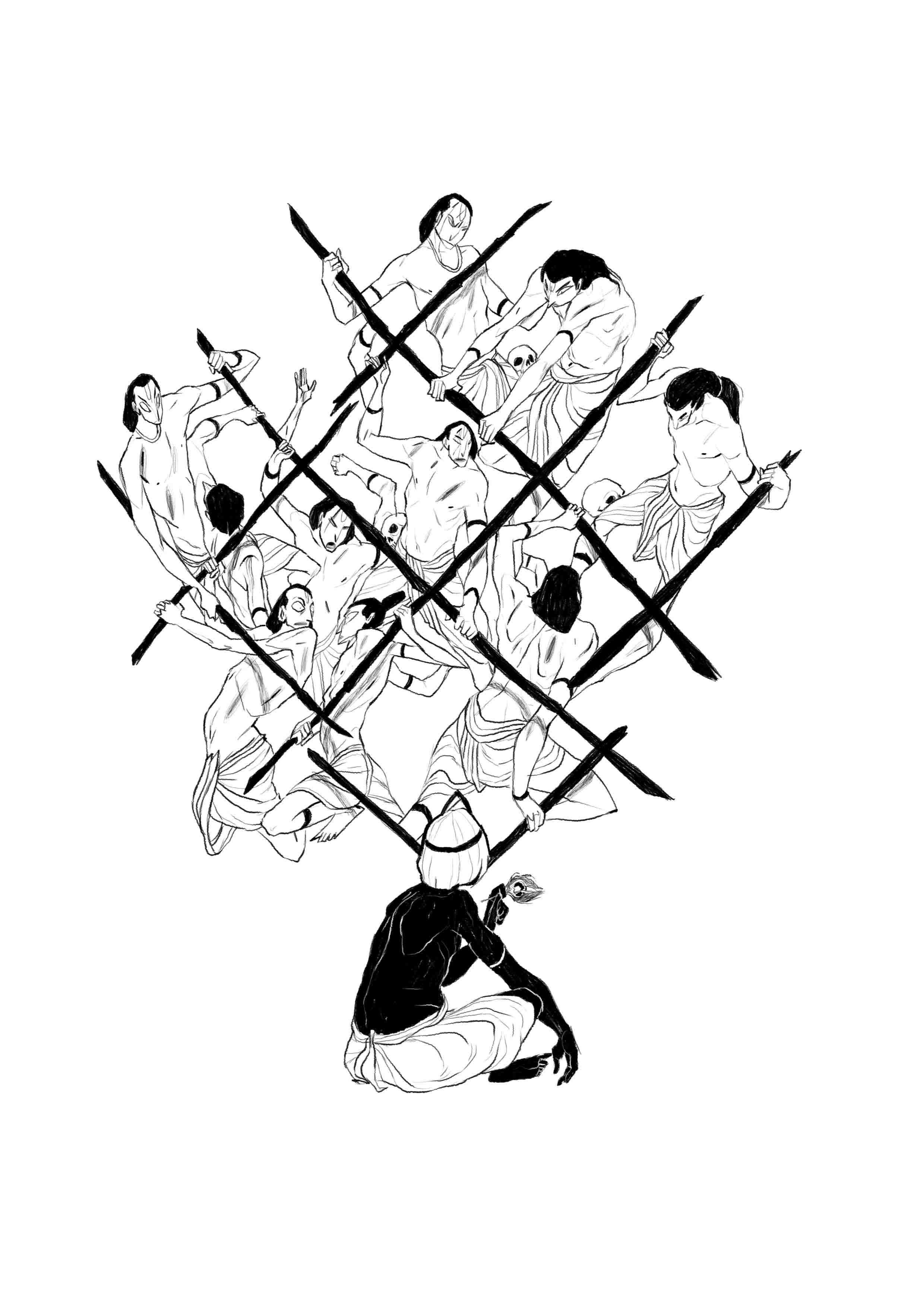 2480x3508 this kolkata based animator's retelling of the 'mahabharata