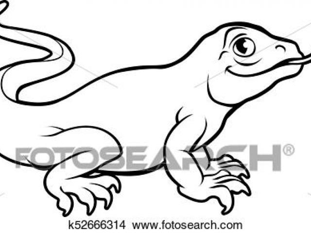 640x480 Free Komodo Dragon Clipart, Download Free Clip Art