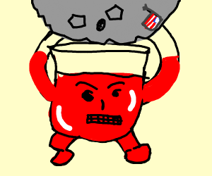 300x250 Kool Aid Man Carrying The Moon