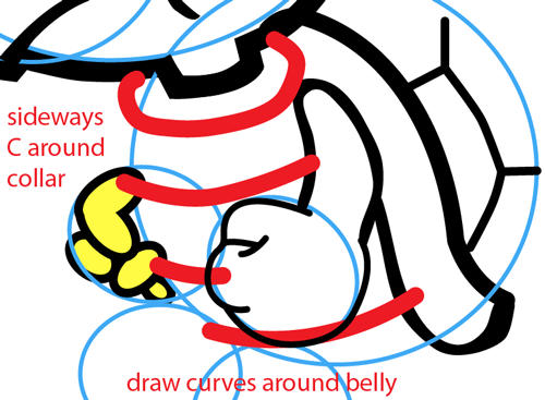 500x367 how to draw koopa troopa from nintendo's super mario bros