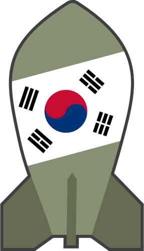 287x500 Vector Drawing Of Hypothetical South Korean Nuclear Bomb Public