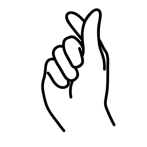 490x490 Korean Fingerheart