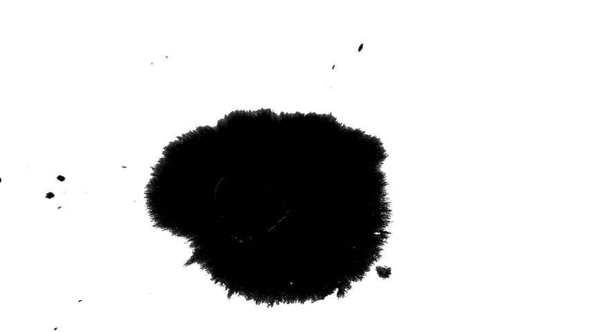 852x480 Drawing With Korean Black Ink Stock Footage Video