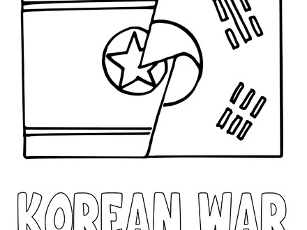Korean Flag Drawing