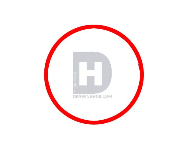 615x509 How To Draw The Korean Flag, Step