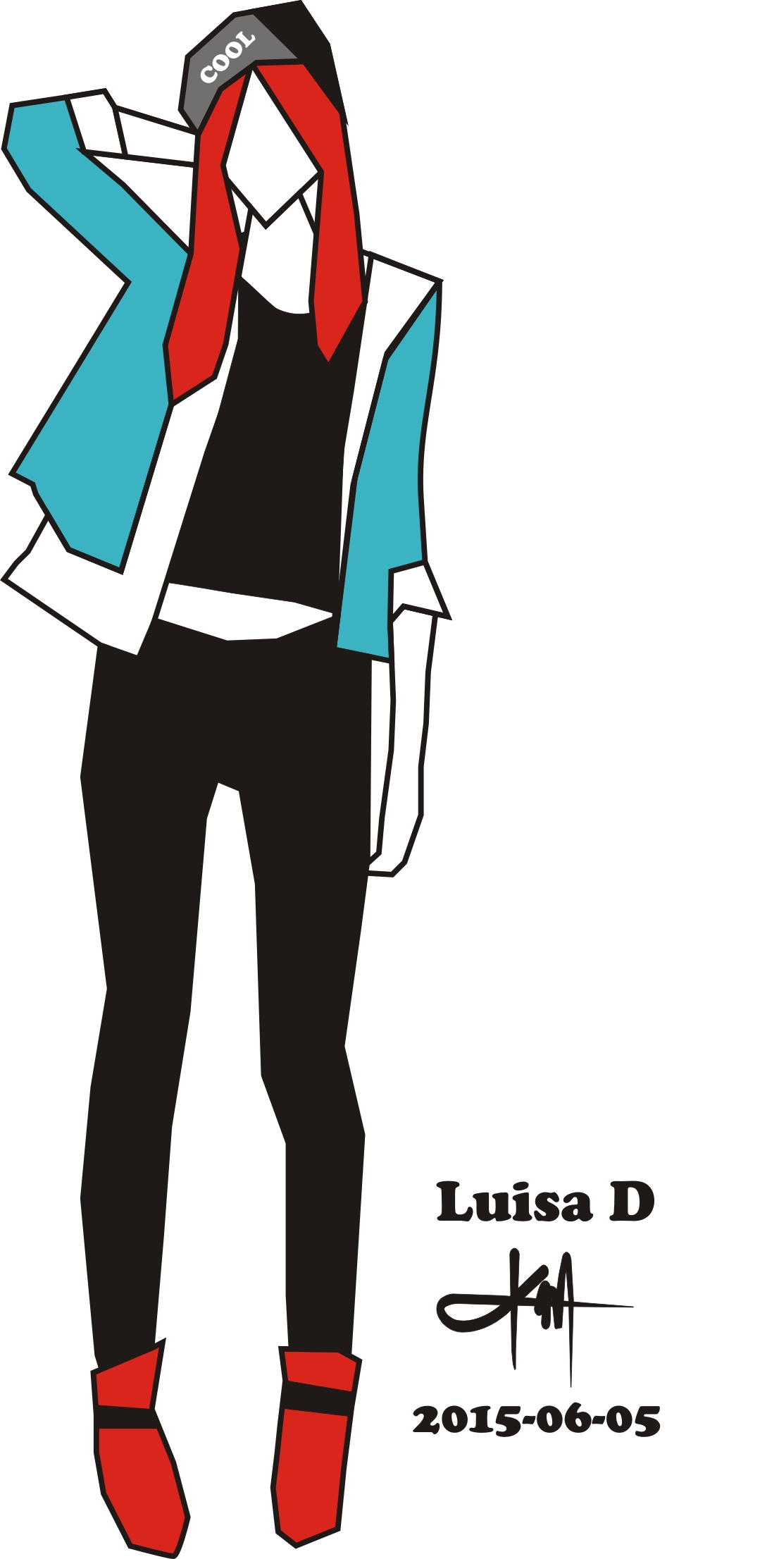 1106x2212 Luii Art Work Just A Simple Drawing Art