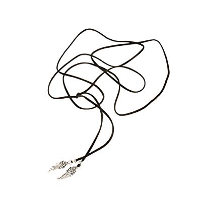 395x395 Buy Baosity Fashion Korean Simple Style Wing Pendant Pu Leather