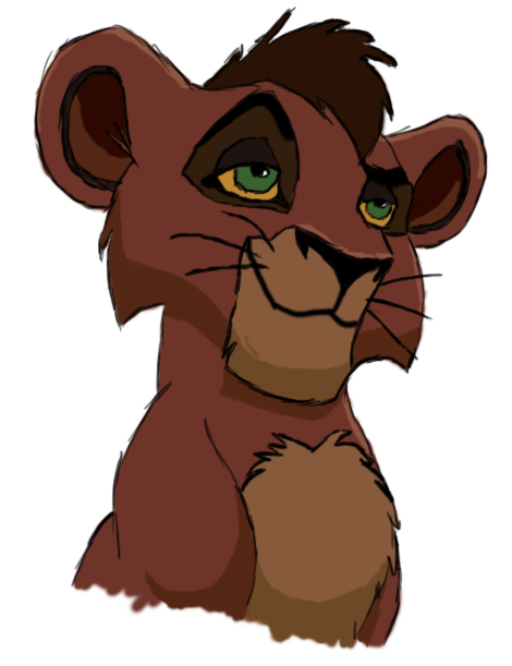 470x611 Kovu Lion King Drawing