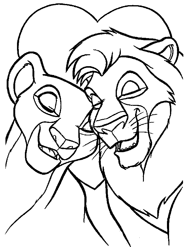 616x810 Lion King Kovu Coloring Pages