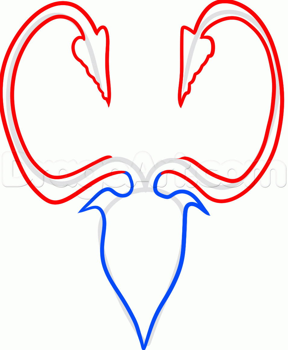 954x1156 Draw House Greyjoy Logo, Step