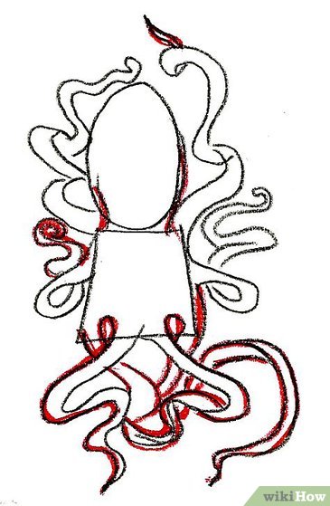 365x559 how to draw a kraken steps