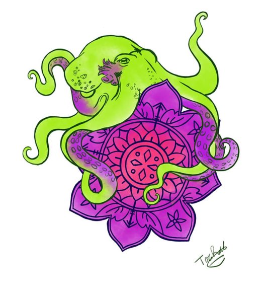 533x600 kraken art