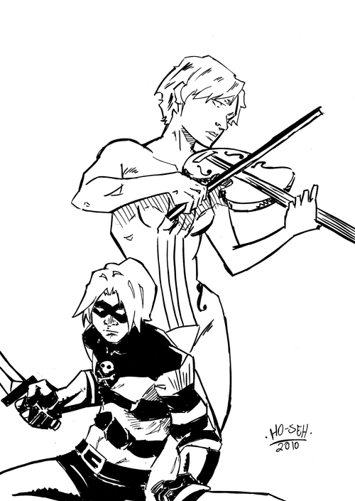 500x705 Metrosketchual Umbrella Academy