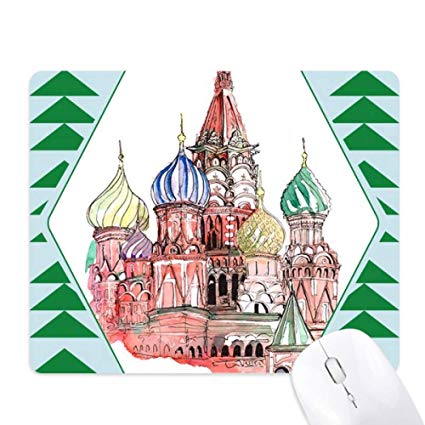 425x425 grand kremlin palace in moscow russia mouse pad green