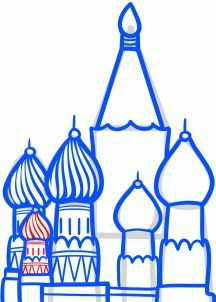 216x302 how to draw the saint basil cathedral, moscow, russia we did this