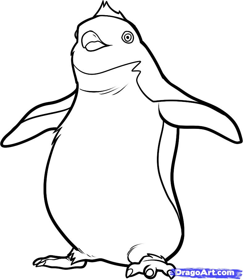 787x904 draw ramon, ramon, happy feet step