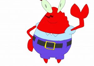 300x210 mr krabs drawing coloring krusty krab drawing useful coloring