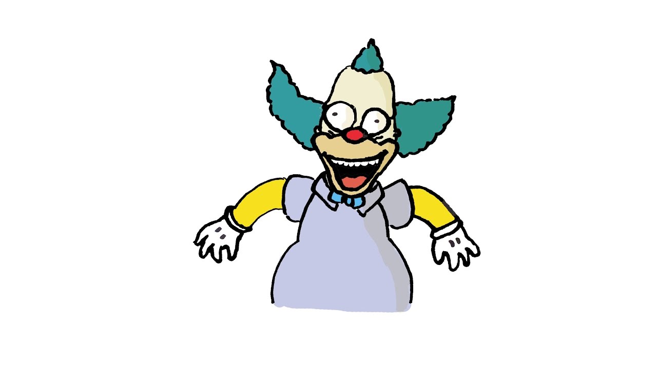 1280x720 How To Draw Krusty The Clown