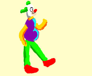 300x250 Krusty The Clown Strolling