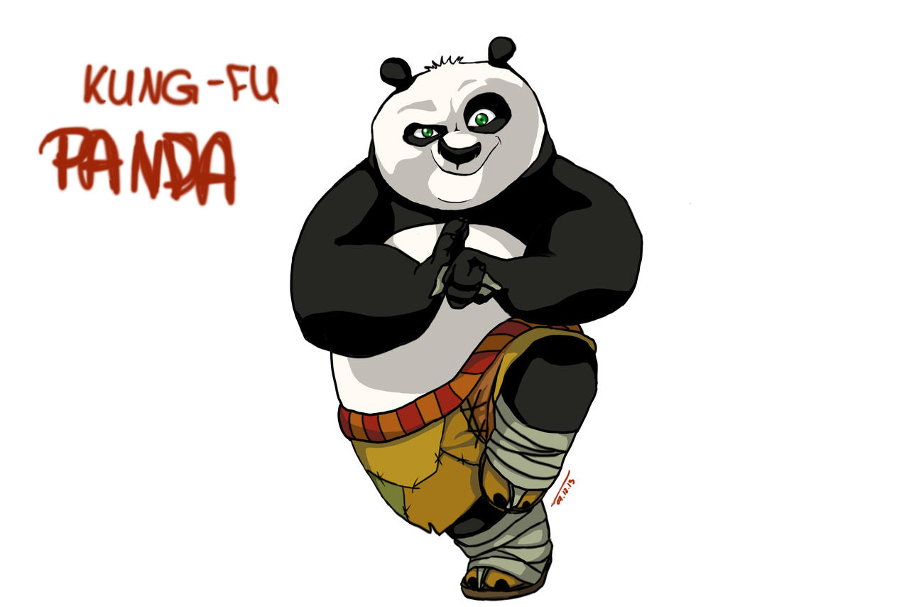 1280x854 Kung Fu Panda Old Drawing