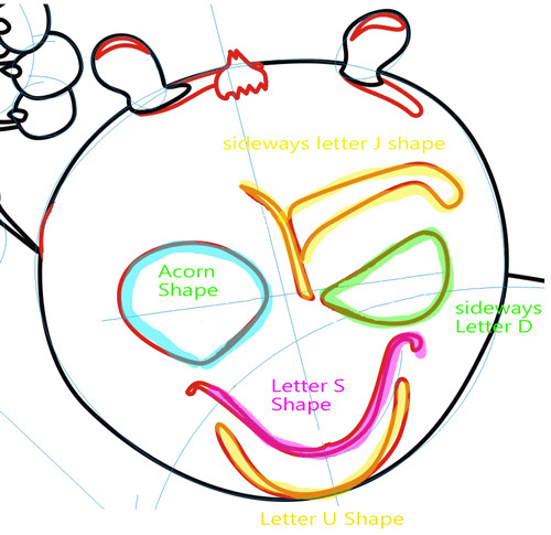 500x485 How To Draw Po From Kung Fu Panda And With Easy Steps Drawing