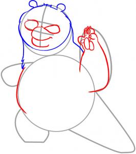 266x302 Drawing Printout How To Draw Kung Fu Panda