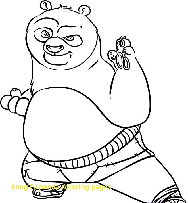 662x715 Kung Fu Panda Clipart Coloring
