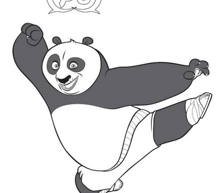 718x640 Coloring Pages Coloring Pages Kung Fu Panda, Printable For Kids