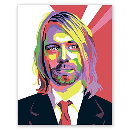 425x425 Kurt Cobain Poster