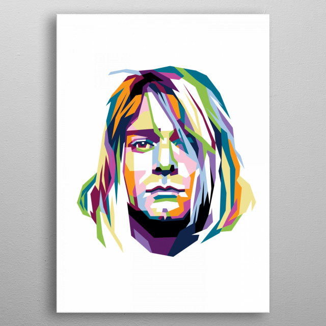 640x640 Kurt Cobain Pop Art