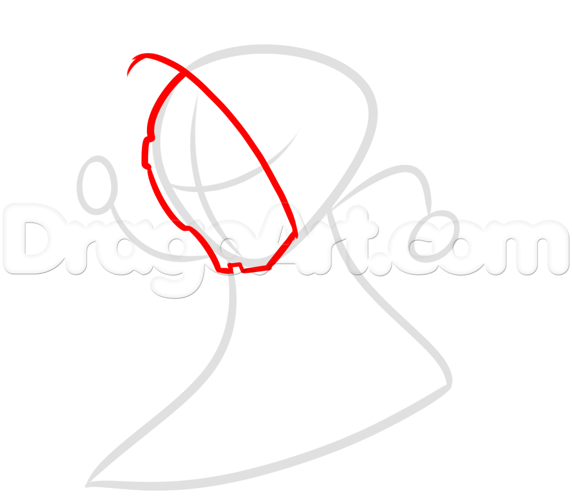 1156x1012 Draw Chibi Kylo Ren, Step