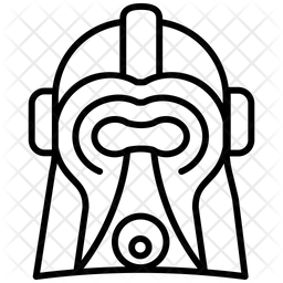 256x256 Kylo Ren Icon Of Line Style