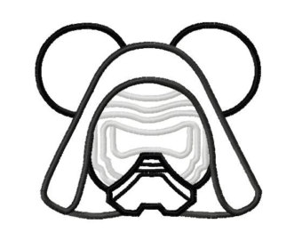 340x270 Kylo Ren Applique Etsy