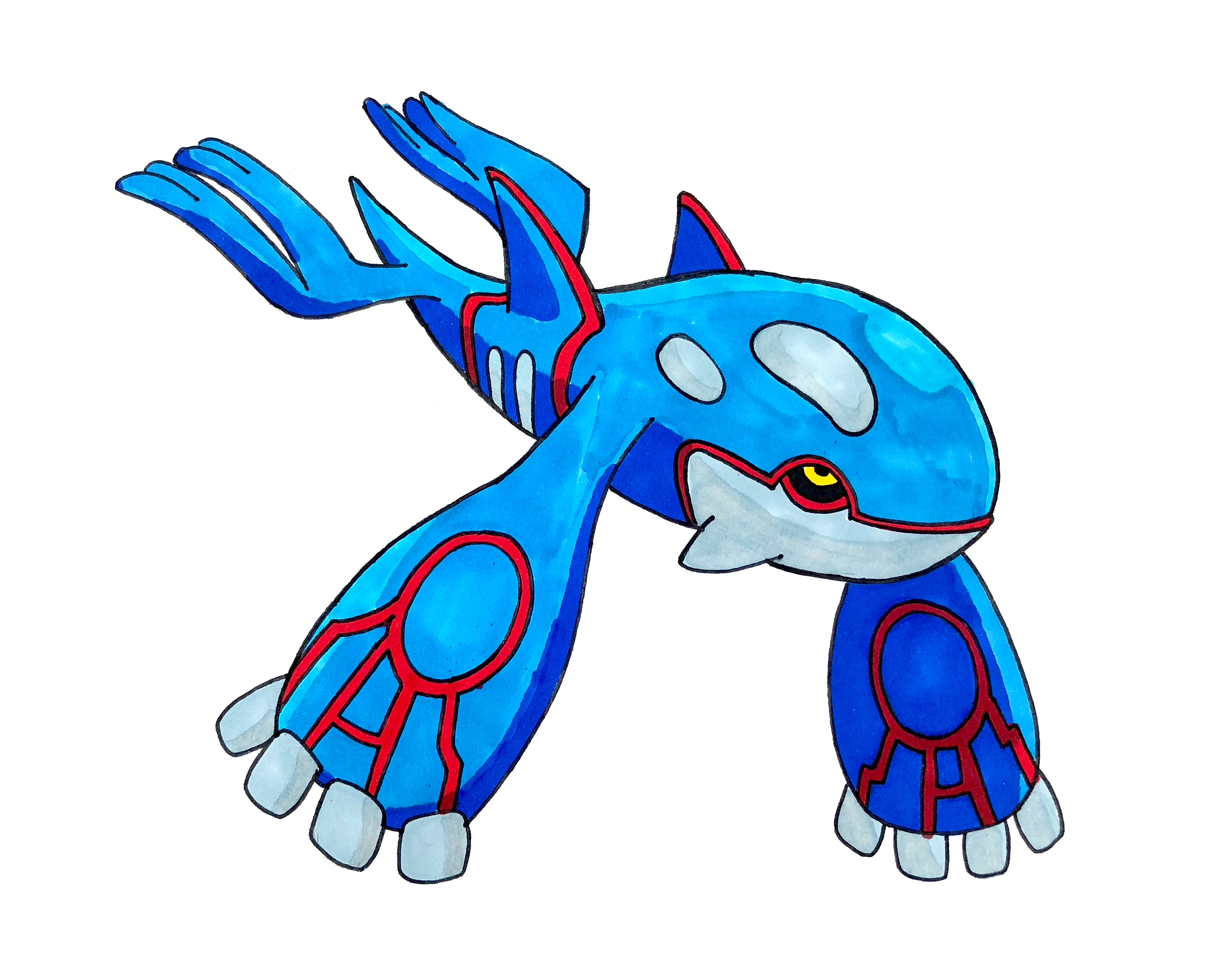3594x2790 Kyogre