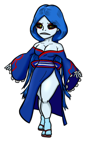 366x600 Kyogre Gijinka Tumblr
