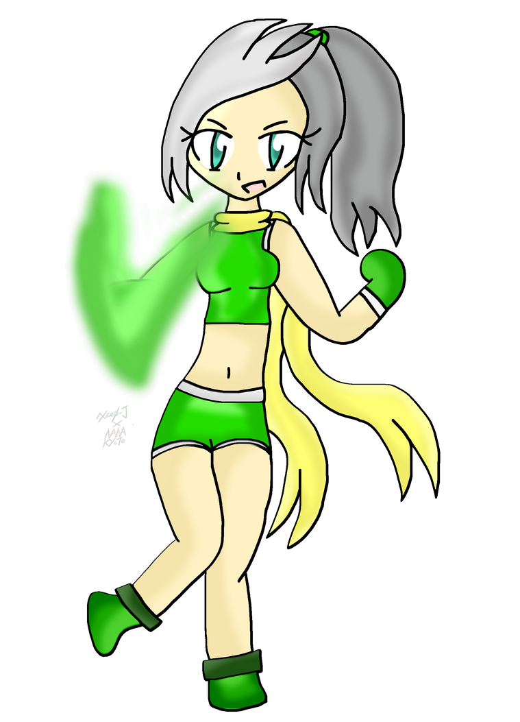 759x1053 Battle Girl Xeroko Art Trade