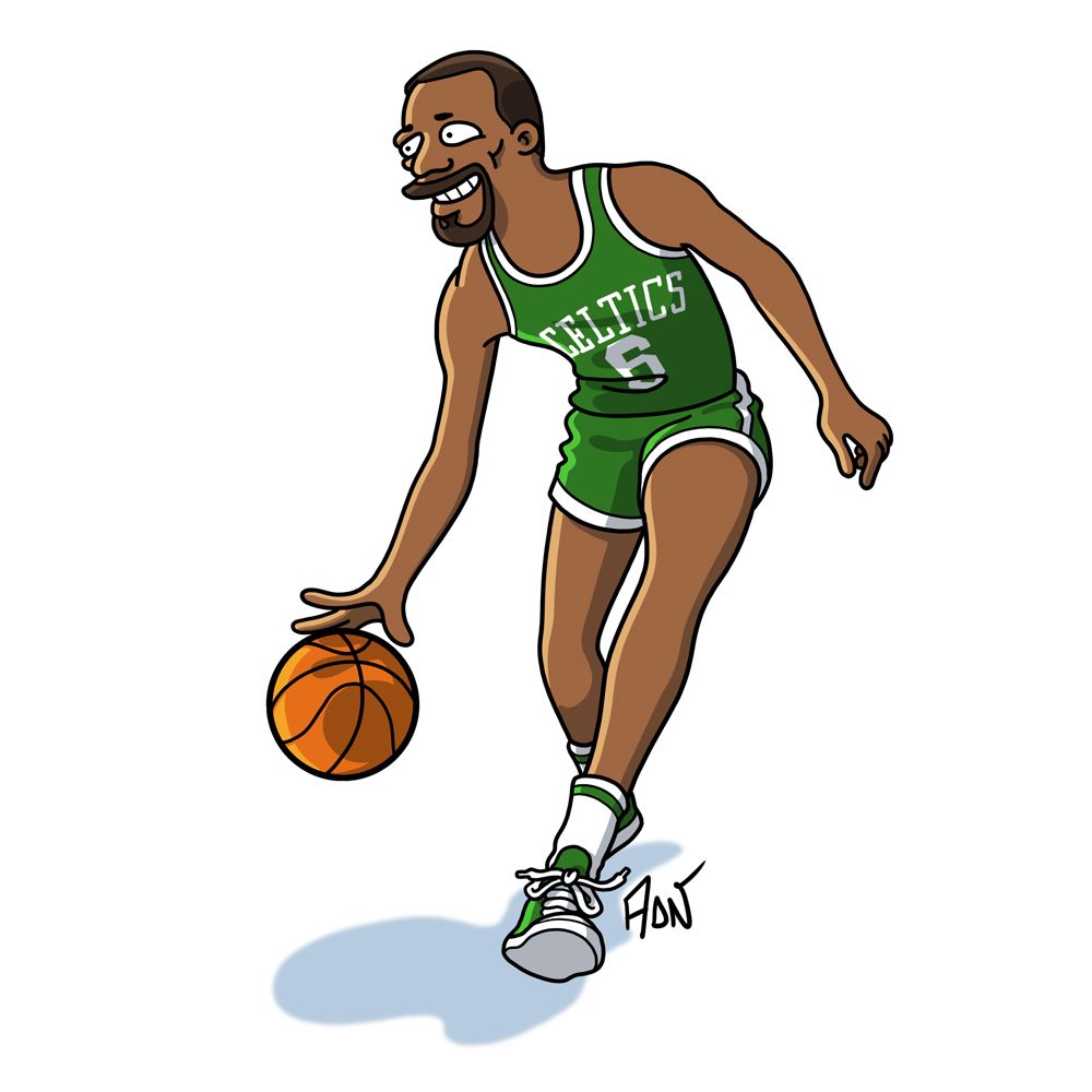 1000x1000 les vivantes de nba bill russell ball is life nba