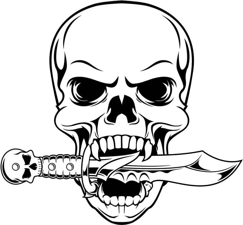 835x772 Hd Illustration Drawing Skull Png Download Free Clipart