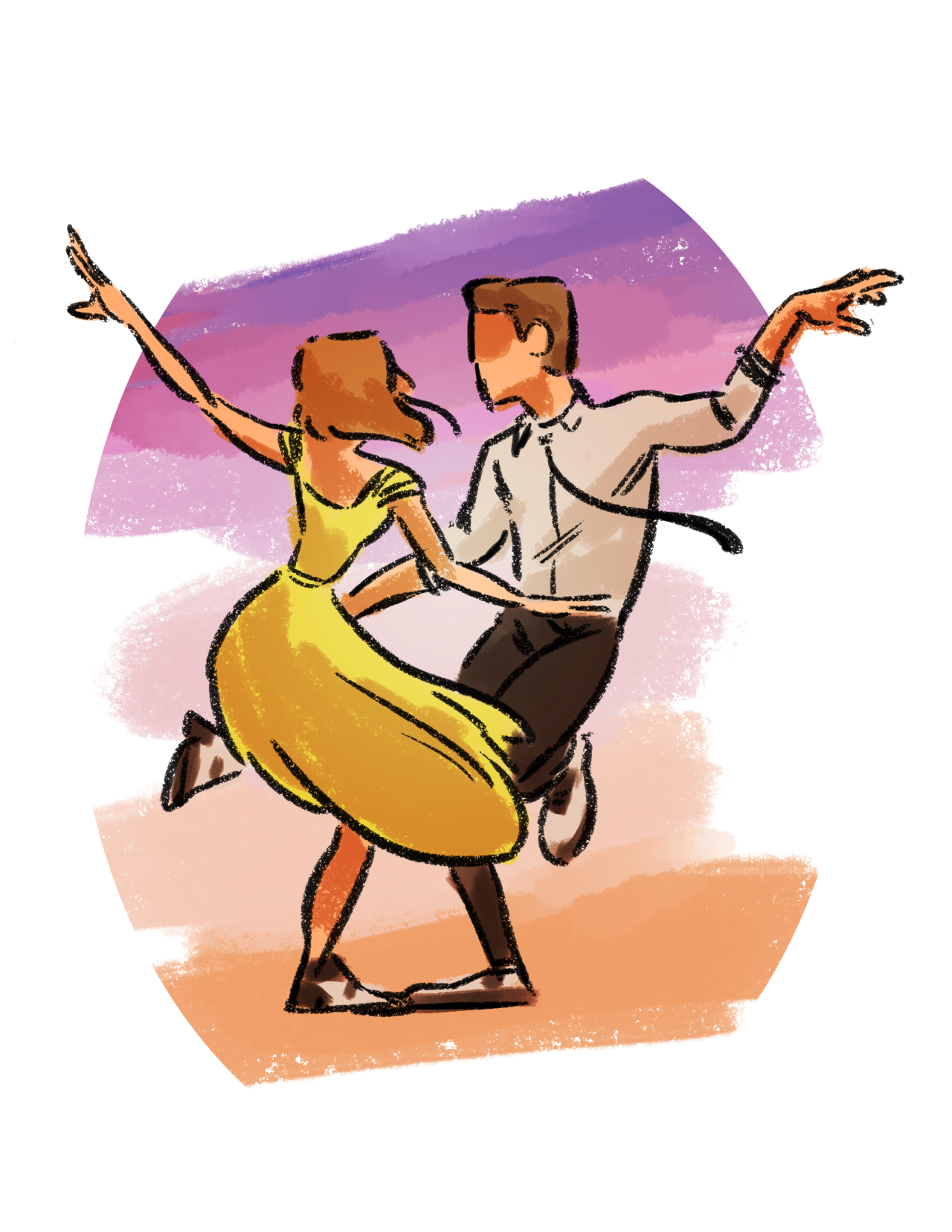 1280x1656 day everyone go see la la land! musicals la la land, art