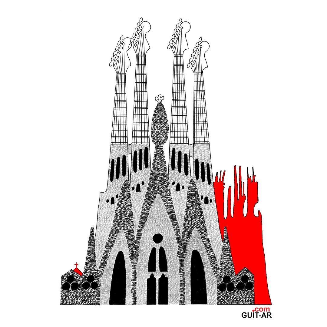 La Sagrada Familia Drawing | Free download on ClipArtMag