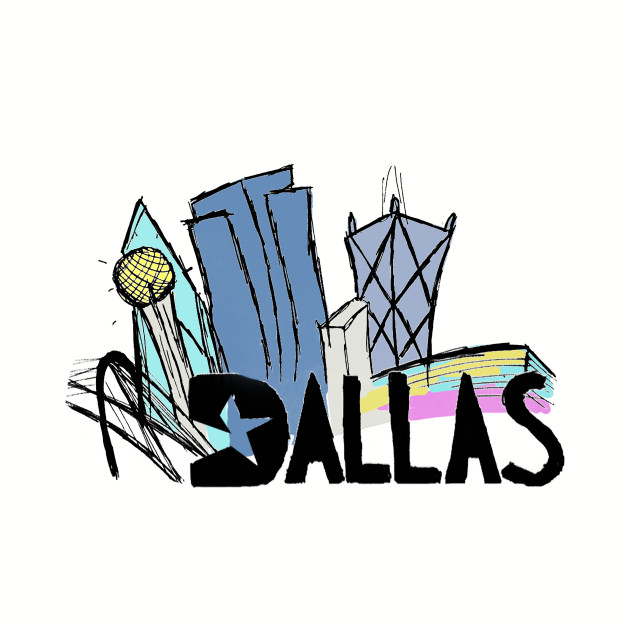 630x630 Dallas Skyline