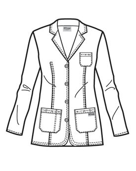 275x345 Barco Grey's Anatomy Women's Princess Seam White Lab Coat