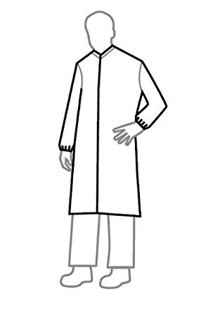 296x445 frock, white, elastic, l, health and personal care amazon