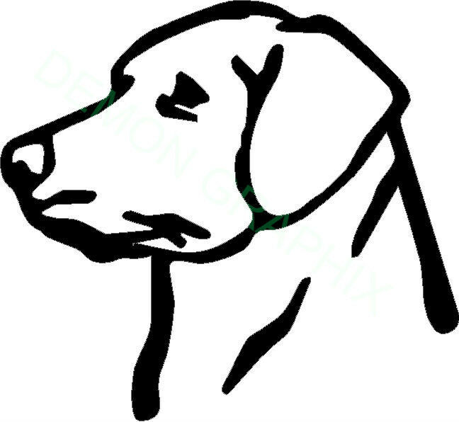 648x596 Labrador Retriever Vinyl Decalsticker Dog Animal Pet Puppy Lab