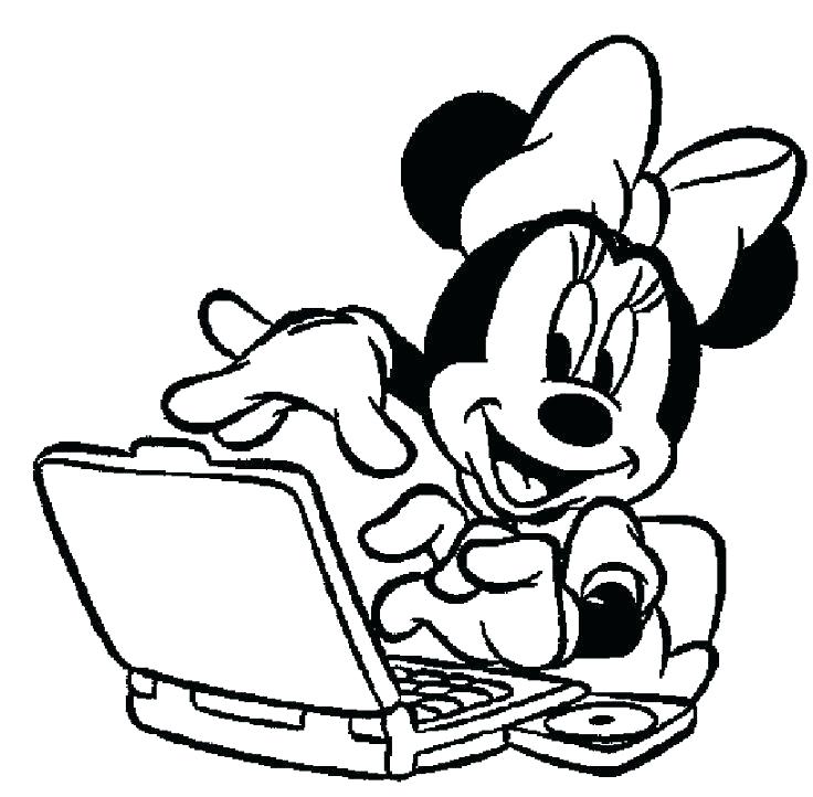736x722 Computer Coloring Pages Mouse Lab Sheets On The Games Co Klubfogyas