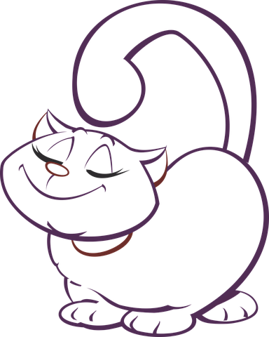 384x480 gato, desenho, bonito, animal free printable labelstemplates