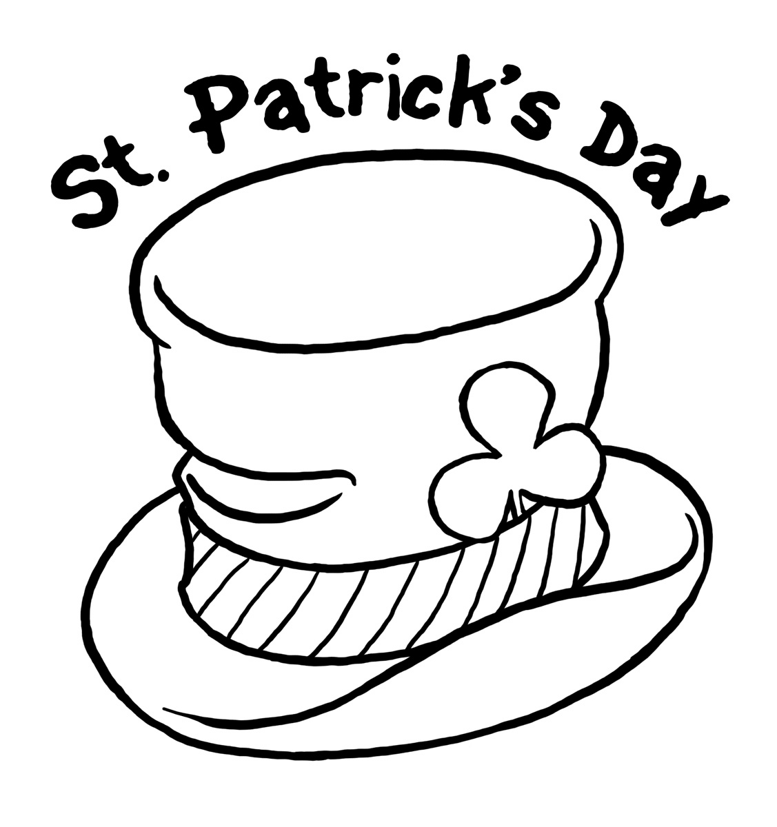 1127x1200 St Patricks Day Drawings